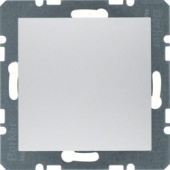 Заглушка с центральной панелью, S.1/B.3/B.7, цвет: алюминиевый, матовый 10091404