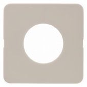 Центральная панель для нажимной кнопки и светового сигнала Е10, Modul 2, цвет: белый, глянцевый 123402