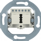 Розетка TAE 6F+N цвет: белый 448702