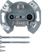 Антенная розетка, 3 отверстия, проходная 459301