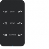 Touch Sensor «Комфорт», 3-канальный, с шинным соединителем, R.1, сконфигурирован, цвет: черный 75143165