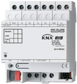 KNX/EIB-интерфейс аналоговый, 4 входа 2214REGA
