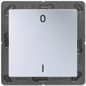 EnOcean выключатель в сборе с символами, алюминий ENOA590-01AL