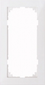 M-Pure 2-постовая рамка без перегородки, бриллиантовый белый MTN4025-3625