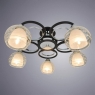 Потолочная люстра Arte Lamp Ginevra A1604PL-5BK