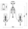 Подвесная люстра Rivoli Duchessa 2015-205 Б0038415