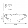 Потолочная люстра Lightstar Aereo 711061