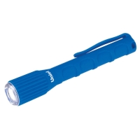 Ручной светодиодный фонарь (08331) Uniel от батареек 125х21 17 лм S-WP010-С Blue