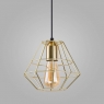 Подвесной светильник TK Lighting 2575 Diamond Gold