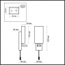 Бра Odeon Light Batto 2148/1W